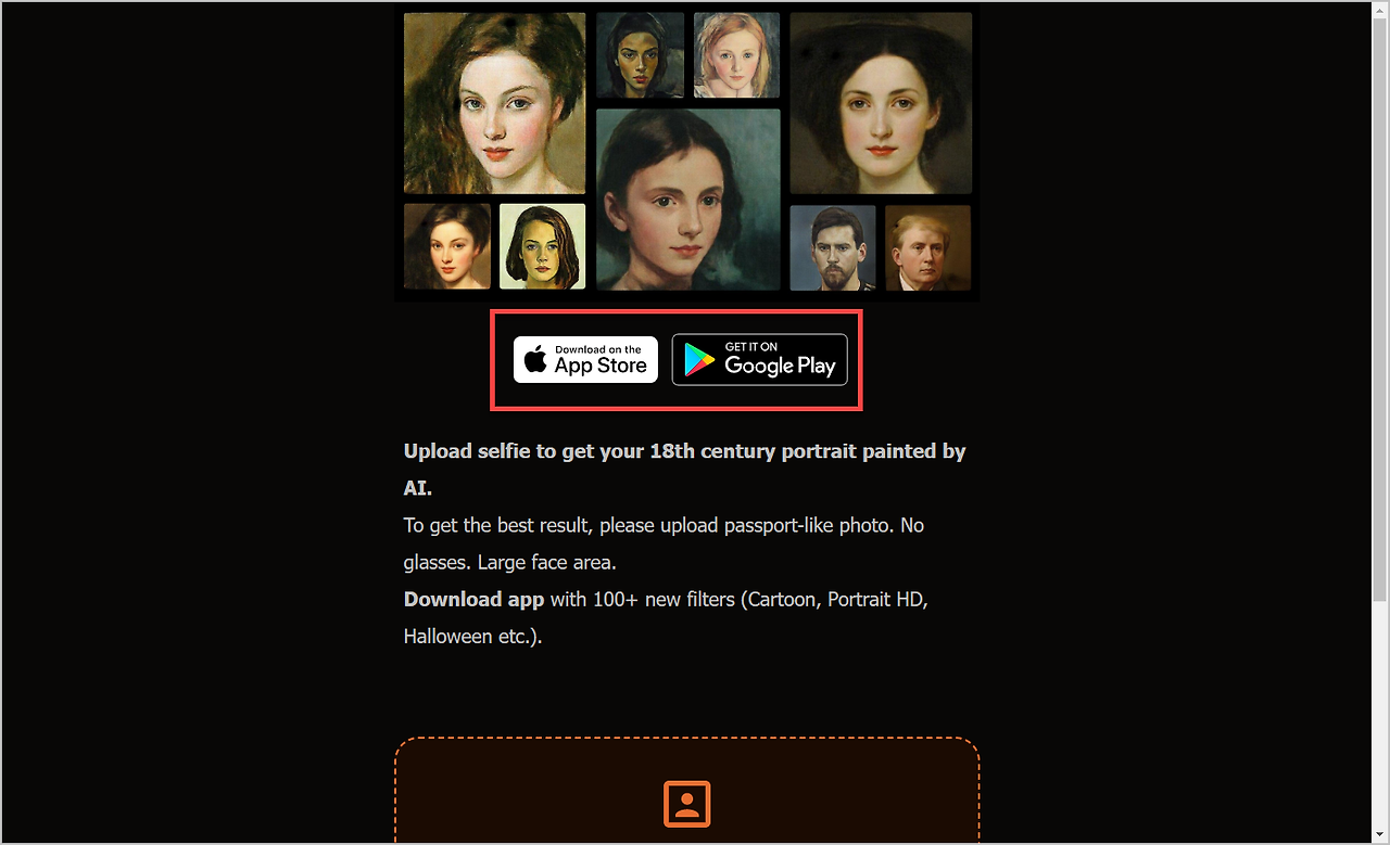 Portrait AI 초상화 그려주는 무료 AI 프로그램 사이트 2 포트레이트 에이아이 어플