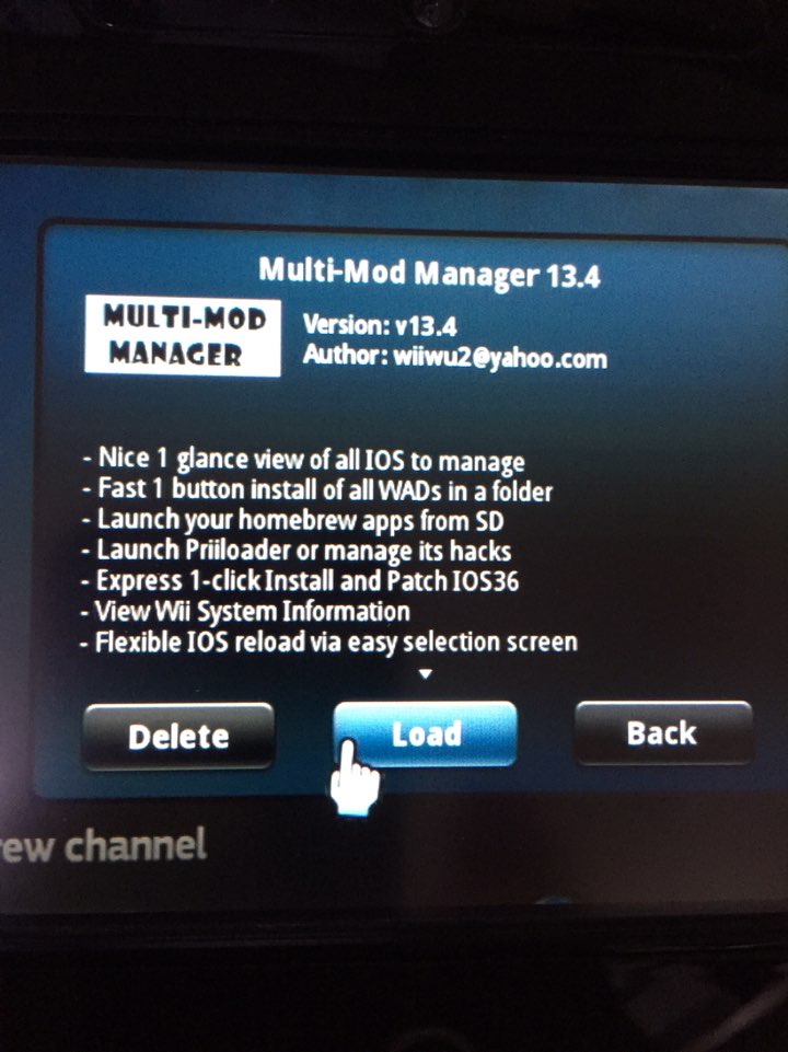 wii multi mod manager