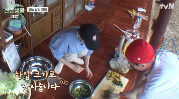슬기로운산촌생활 상추겉절이 만들기 레시피 5 ywAAAAAAQABAAACAUwAOw==