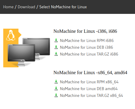 nomachine ubuntu 16.04 installation