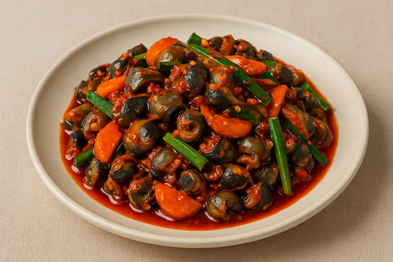 우렁이 무침