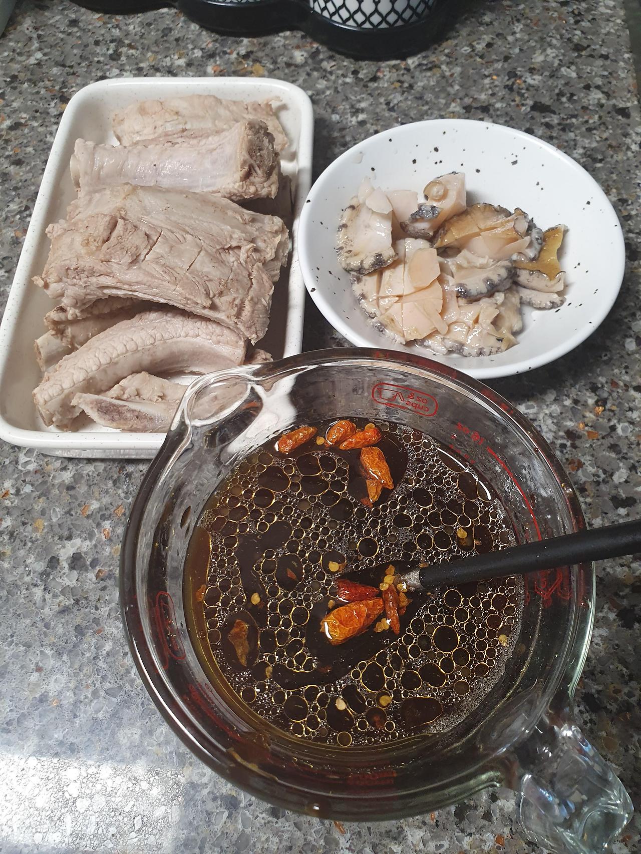 간장등갈비전복찜 황금레시피 8 간장등갈비찜-양념