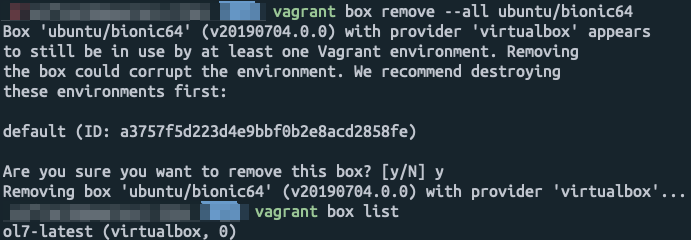 ubuntu vagrant box