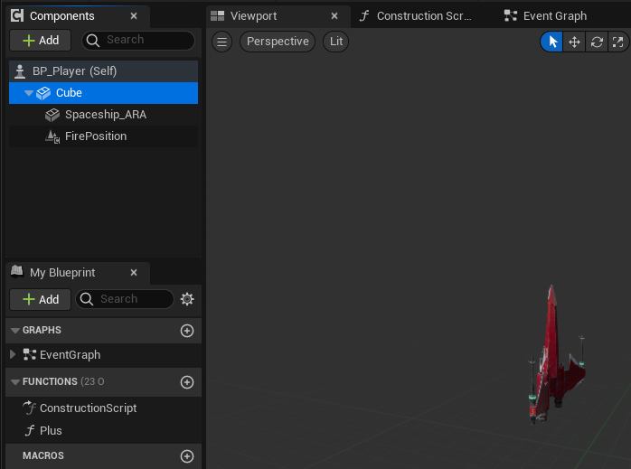 [Unreal] 14일차 - 블루프린트로 만들어진 것을 C++로 만들기 (StaticMeshComponent, Details ...
