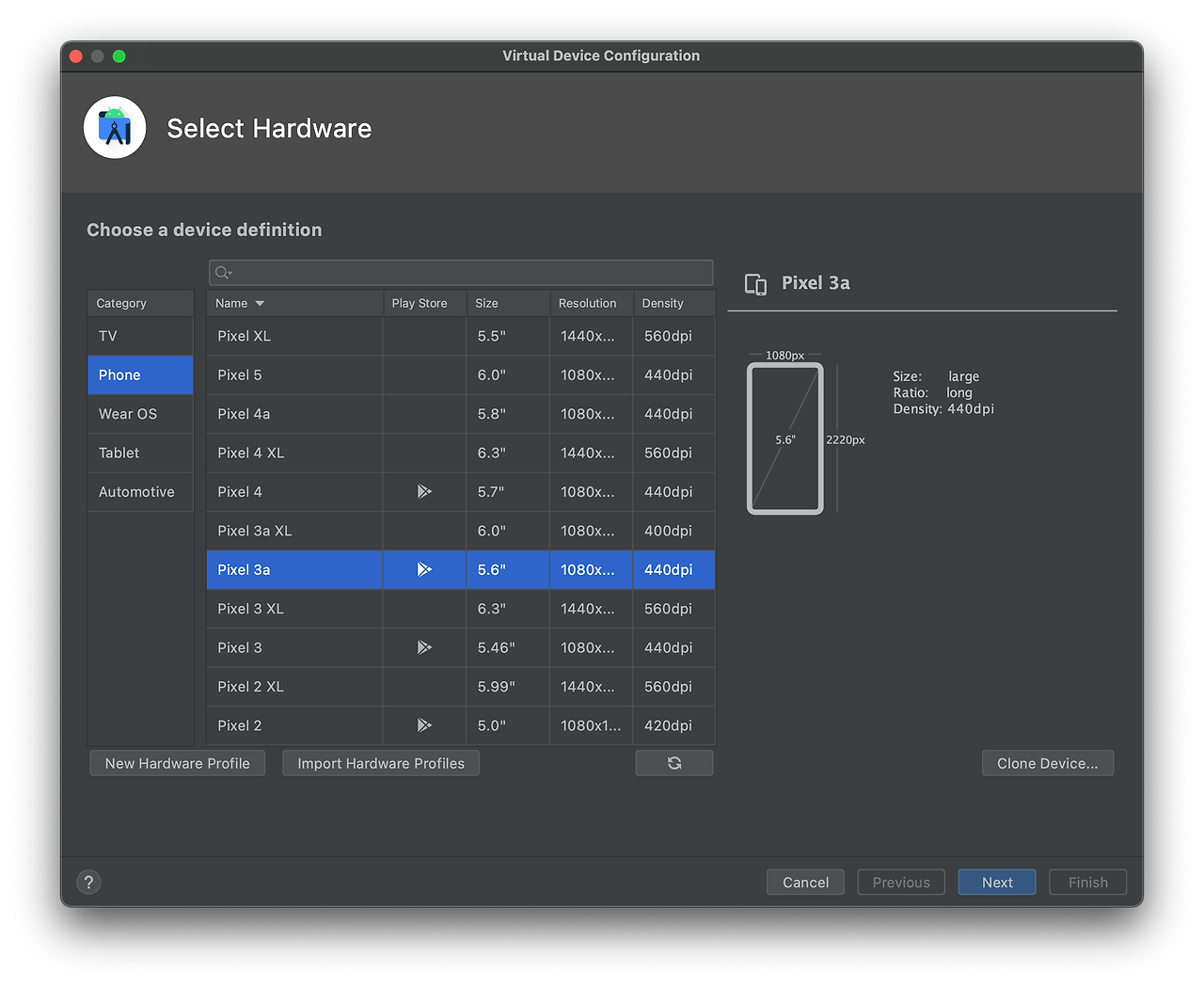 android studio preview m1