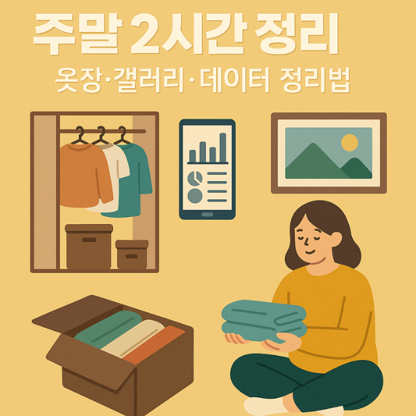 집콕 홈정리 디지털정리 루틴