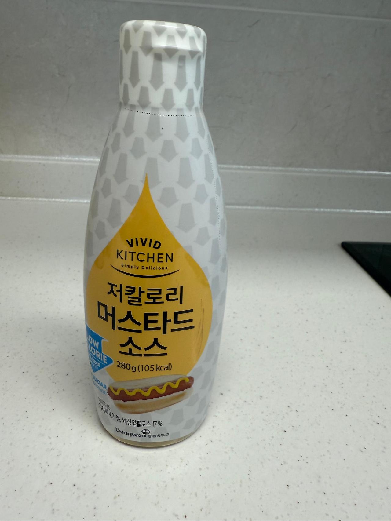비비드 저칼로리 머스타드 소스