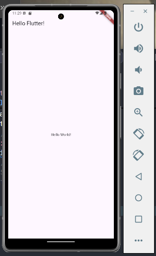 vscode에서 Flutter Android emulator 실행하기