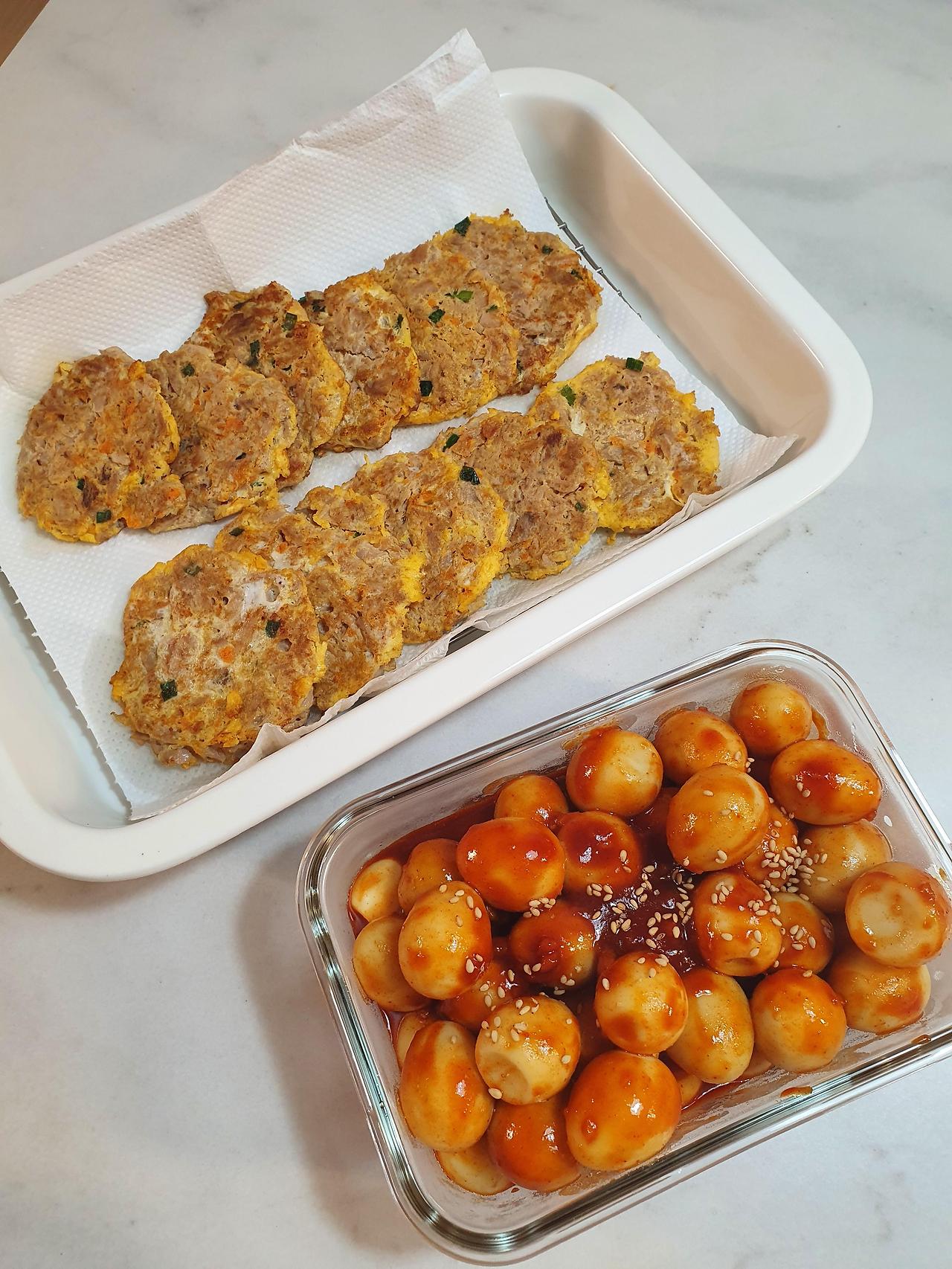 간단하고 맛있는 반찬2가지(참치전, 빨간 메추리알조림) 황금레시피 15 ywAAAAAAQABAAACAUwAOw==