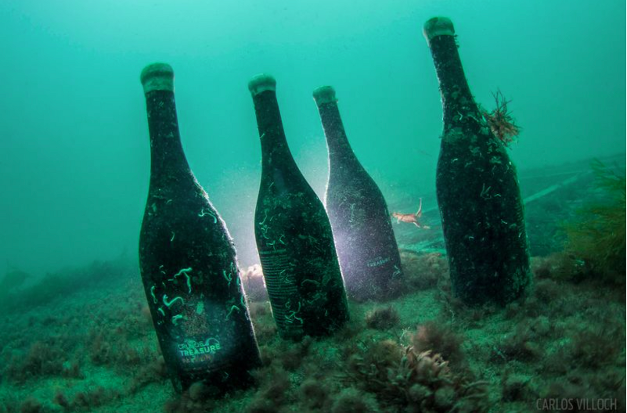 수중 와인 저장고, 딥 레드를 아십니까? Deep Red? Underwater Wine Cellar!