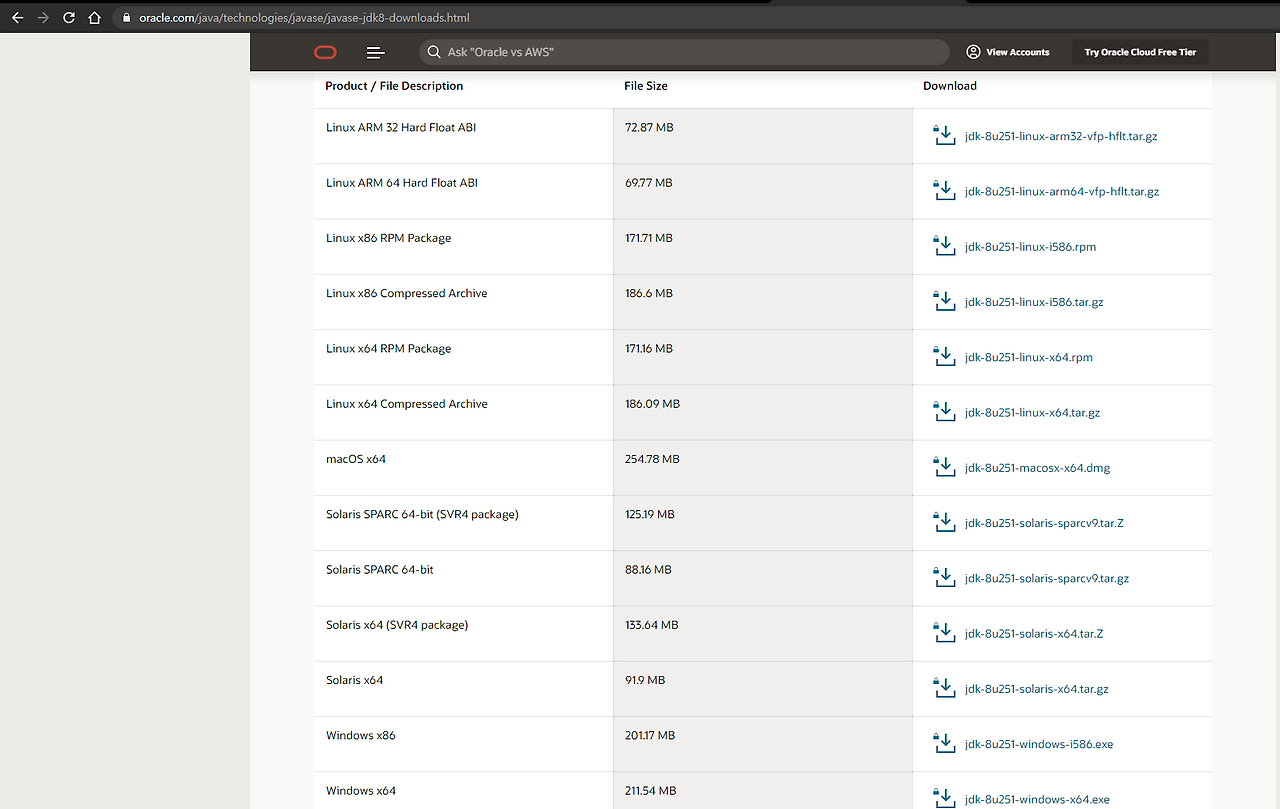 brew cask choose jdk to install