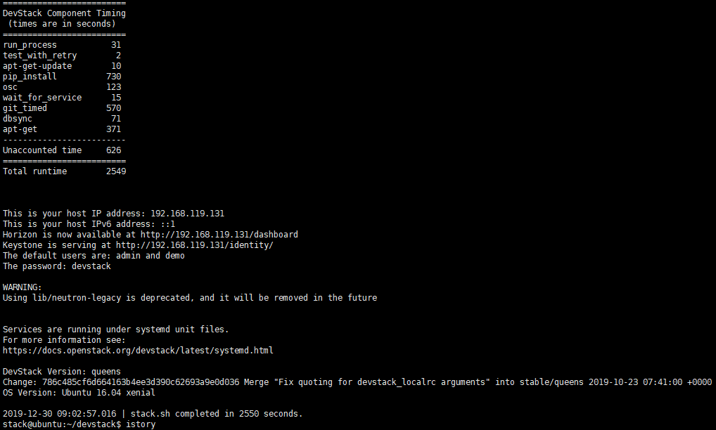 How To Install Devstack On Ubuntu 16 04