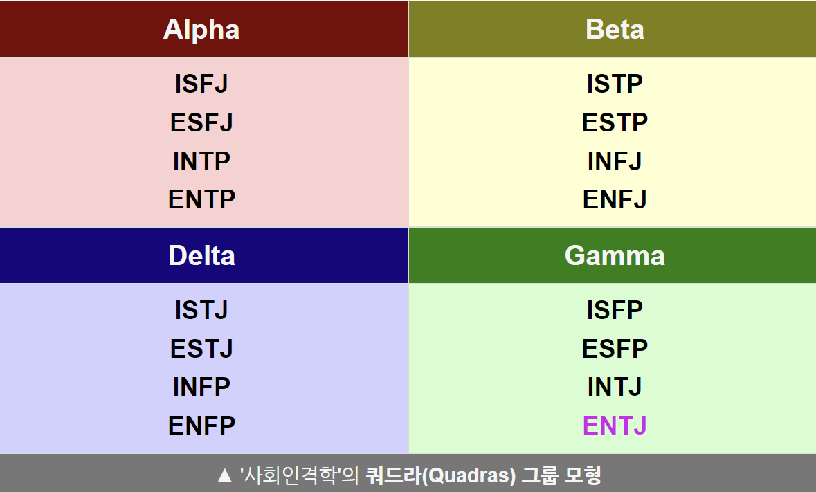 ENTJ 특징 종결! 모든 것 정리
