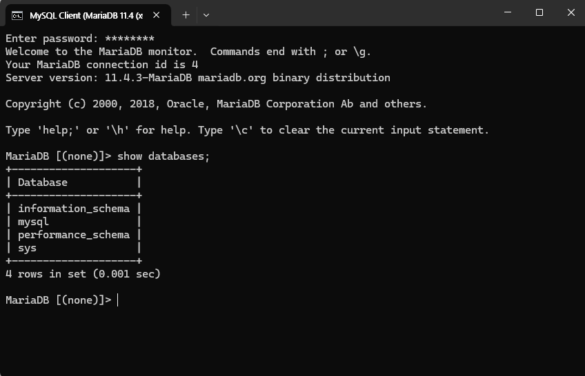 [MariaDB] - 마리아 DB 설치