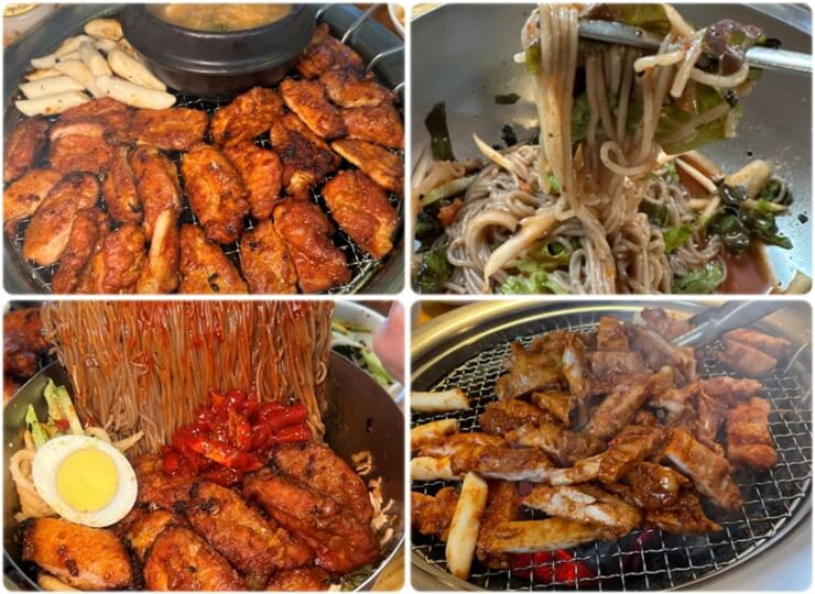 가평 맛집 설악막국수 춘천닭갈비