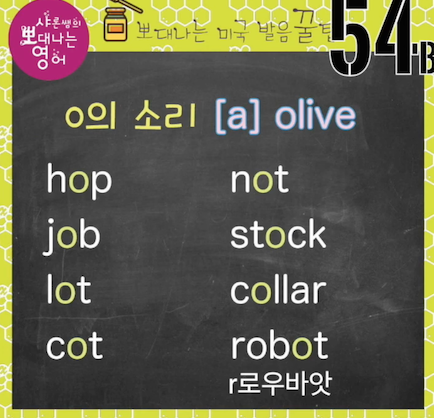 실전미국영어발음꿀팁 54강 로봇 robot, job, mother, o발음의 이해 2 ywAAAAAAQABAAACAUwAOw==