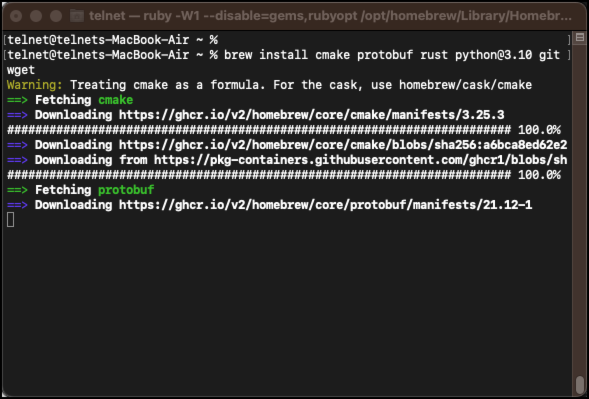 MacOS(m1, m2) Stable Diffusion WebUI 설치 및 사용법 2 파이썬 설치하기
