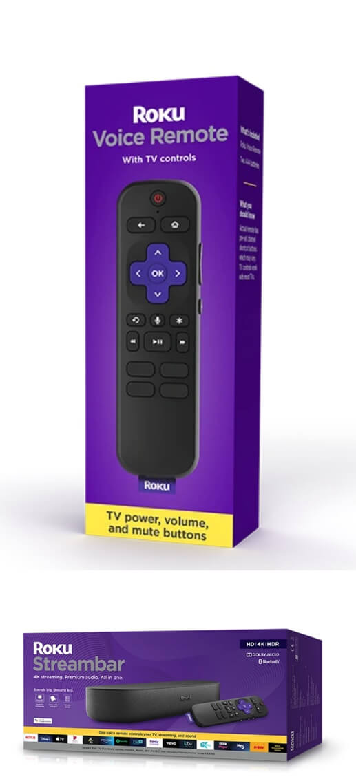 미주은 추천디지털혁명기업③-로쿠ROKU 2 로쿠의 편리성을 강조하는 로쿠 스트리밍플레이어 중에 로쿠 스틱과 로쿠 리모컨 사진