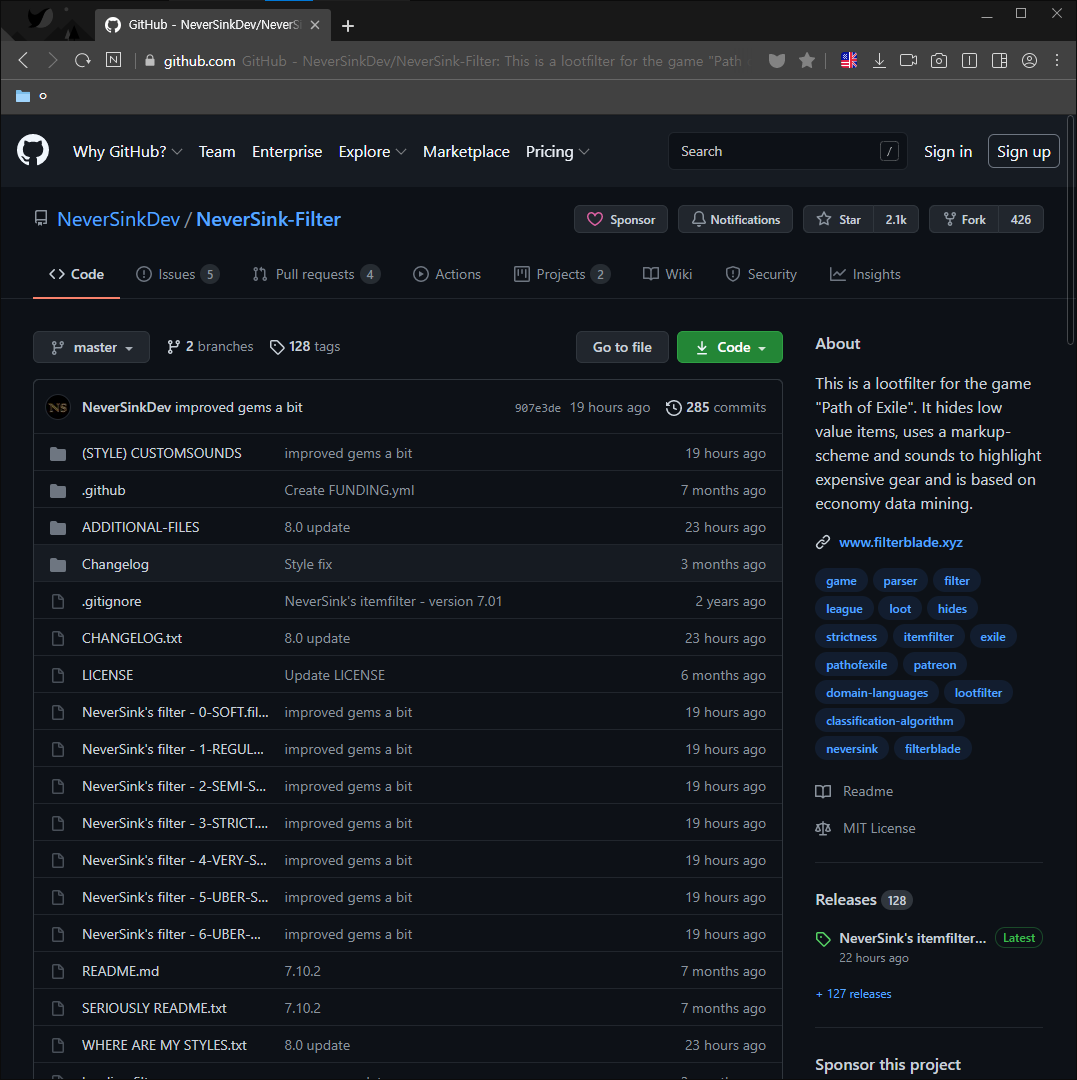 [Ultimatum] 패스오브엑자일 3.14 결전리그 네버싱크 필터 다운로드