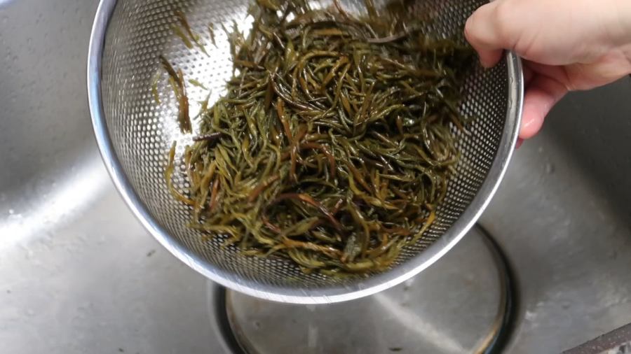 톳 두부무침 황금레시피 염장 톳 손질하는 방법 21 톳 두부무침 황금레시피