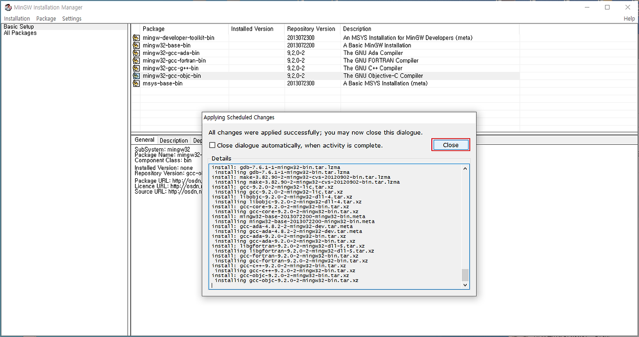  windows mingw gcc gcc make 