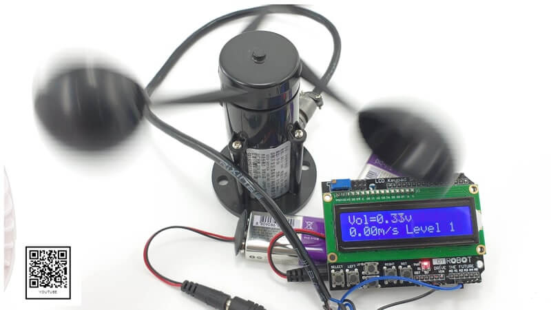 QS-FS01 Wind speed sensor [Arduino Sensors for Everyone]
