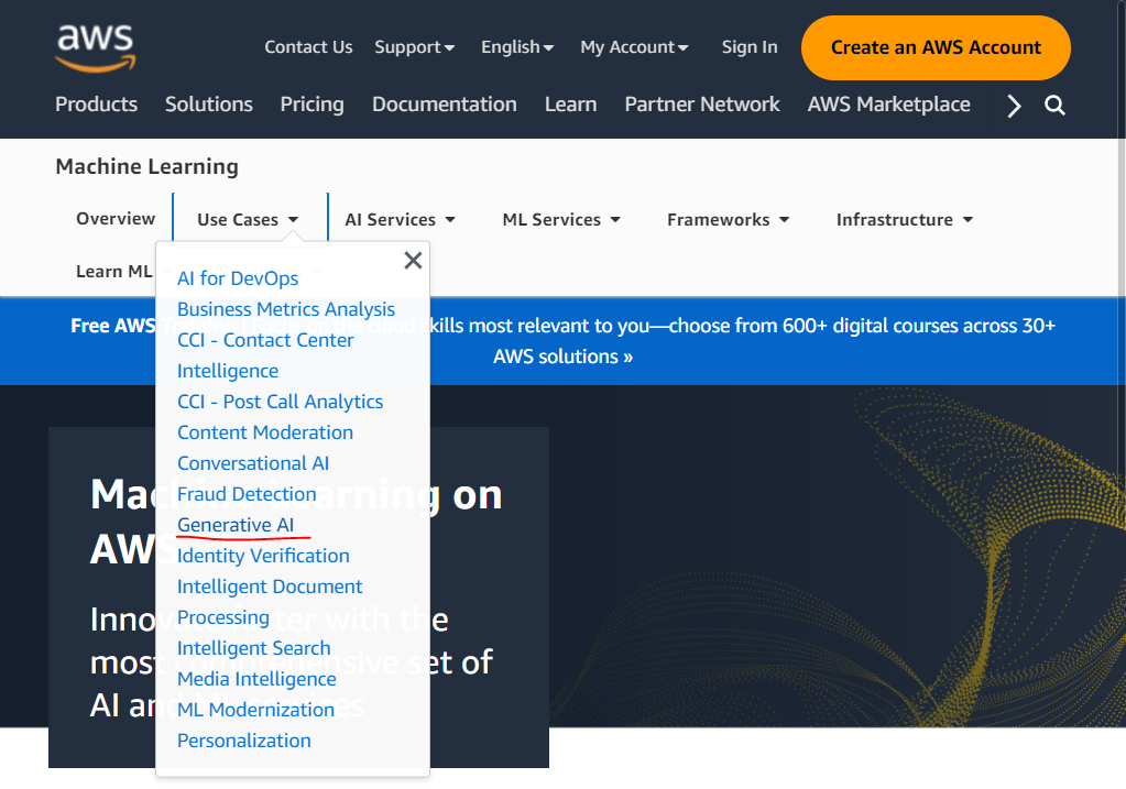 Generative AI on AWS