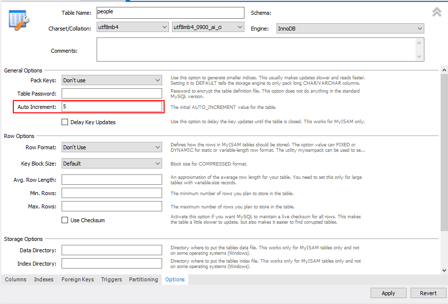 MySQL 테이블 데이터 Auto Increment 초기화 및 조회하는 방법