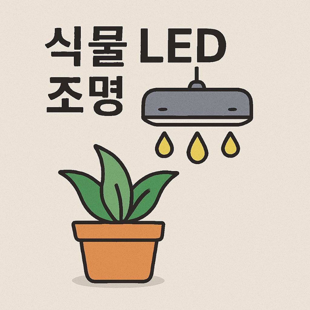 식물 LED 조명 정말 효과가 있을까? 혁신적 실내 재배법