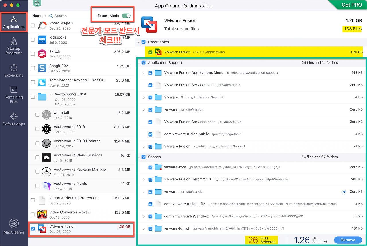 remove vmware fusion mac