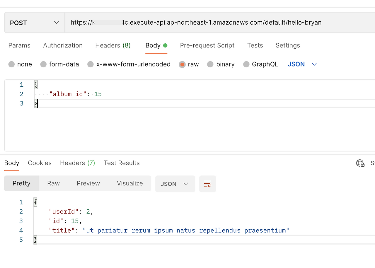  aws lambda python 5 trigger rest api 