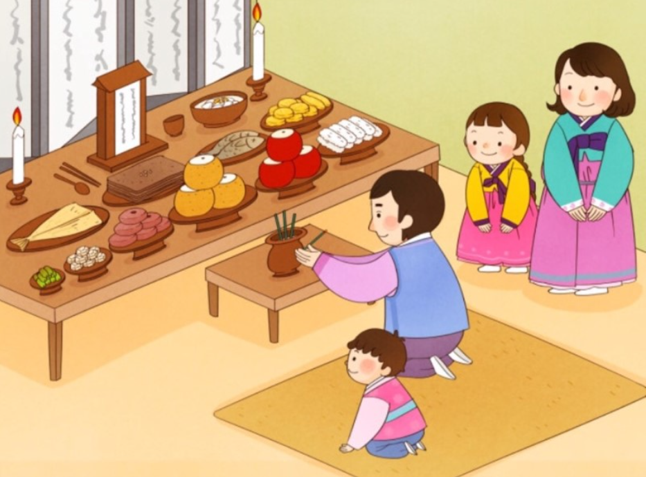 설날 차례상 차리는 방법 (차례지내는 순서) 차림그림