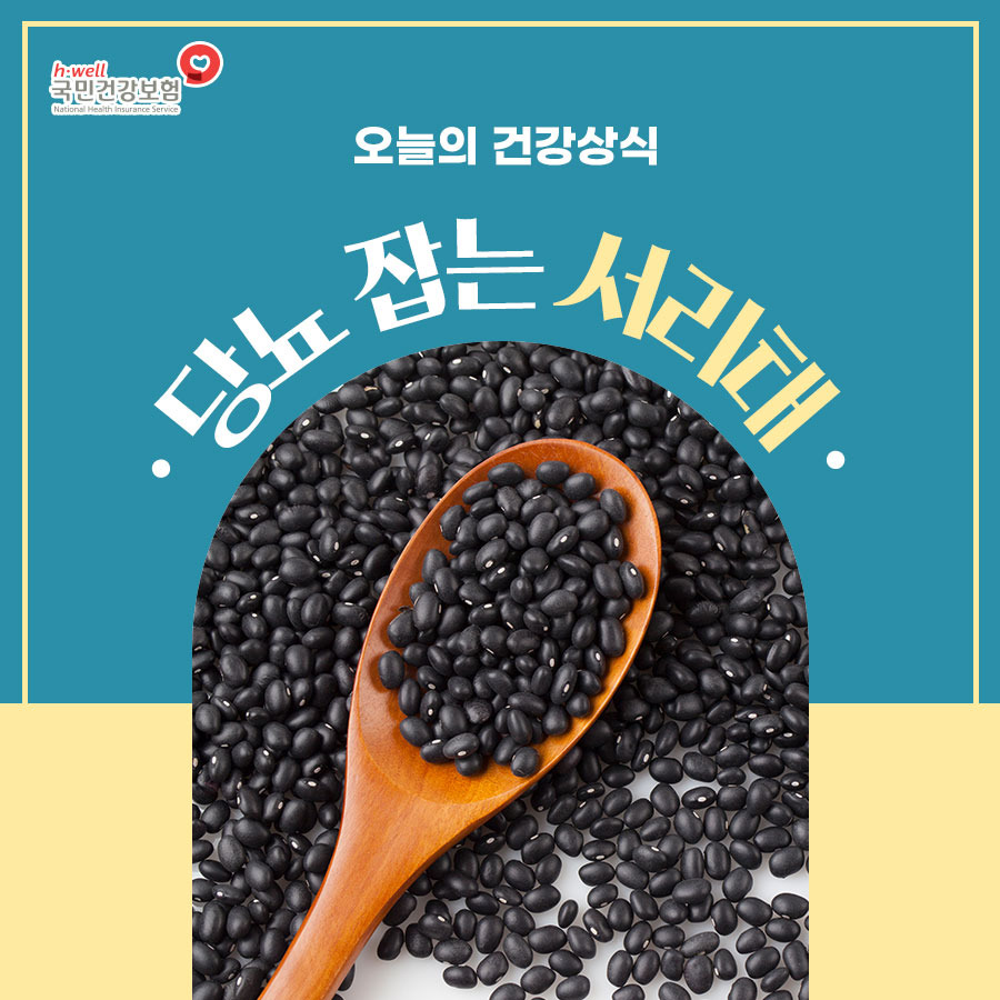 당뇨 잡는 서리태