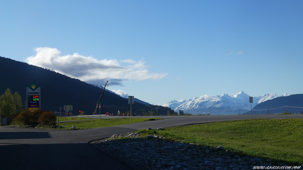 알래스카" 설산과 바다와 함께 하는 기차여행 "