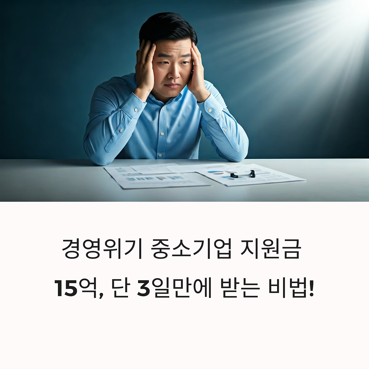 경영위기 중소기업 구제금융 및 긴급경영안정자금 지원 현황을 보여주는 2025년 최신 인포그래픽