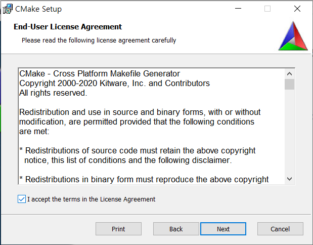 cmake windows sdk