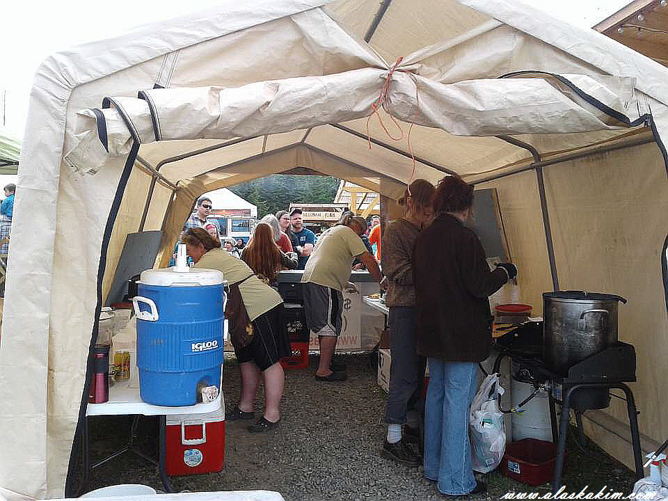 알래스카" 호머의 Farmer's market "