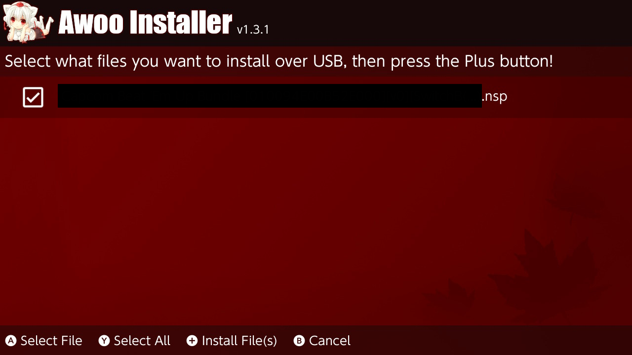 스위치 USB 설치 방법(awooinstaller)