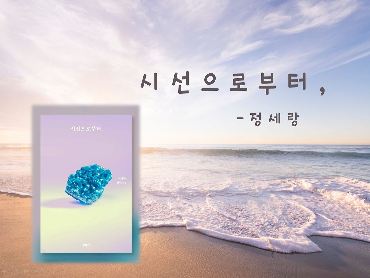 독서모임 04 - <시선으로부터,> 정세랑