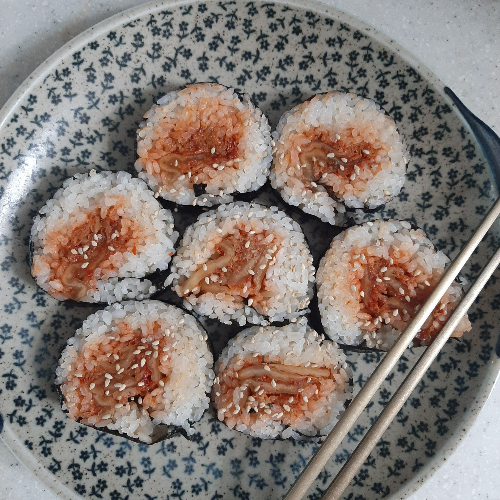 아버지의 김치김밥