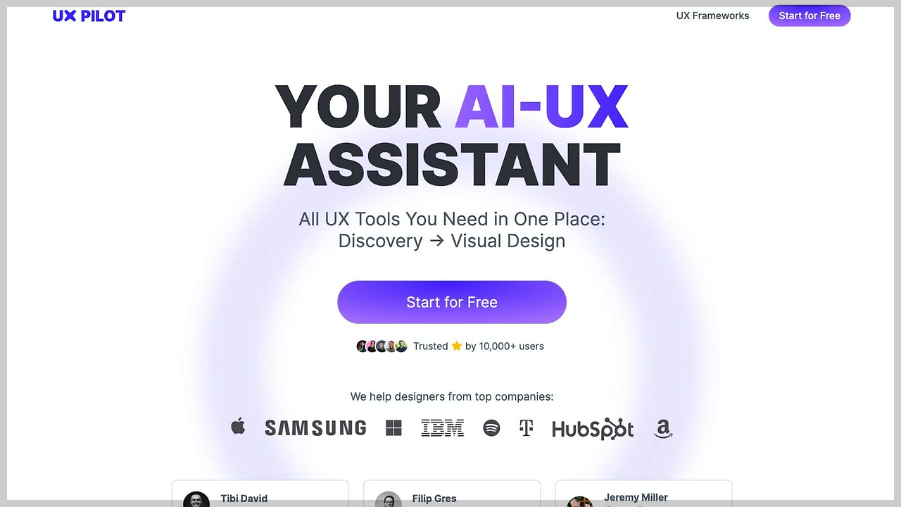 Galileo AI와 UX Pilot AI 비교 분석