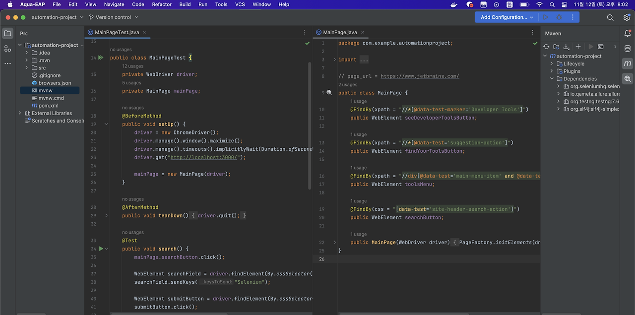 Jetbrains aqua ide 