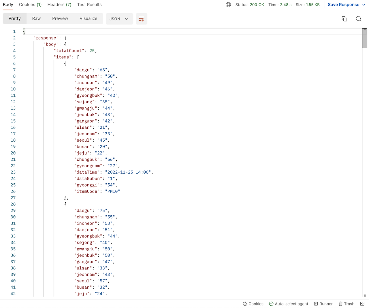 Json 데이터 가공하기 with Flutter