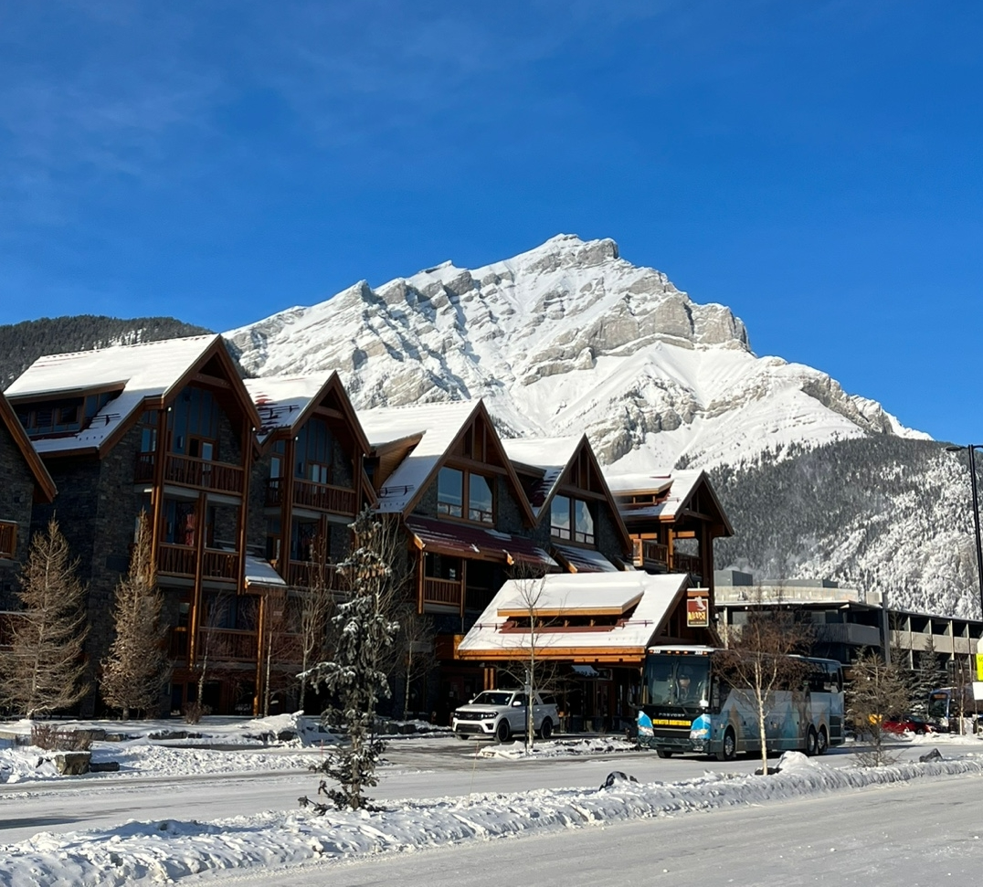 새하얀 눈의 도시, 벤프(banff)