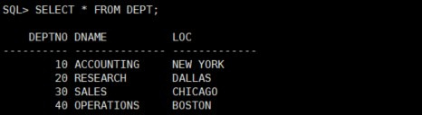 SQL*Plus 시작하기