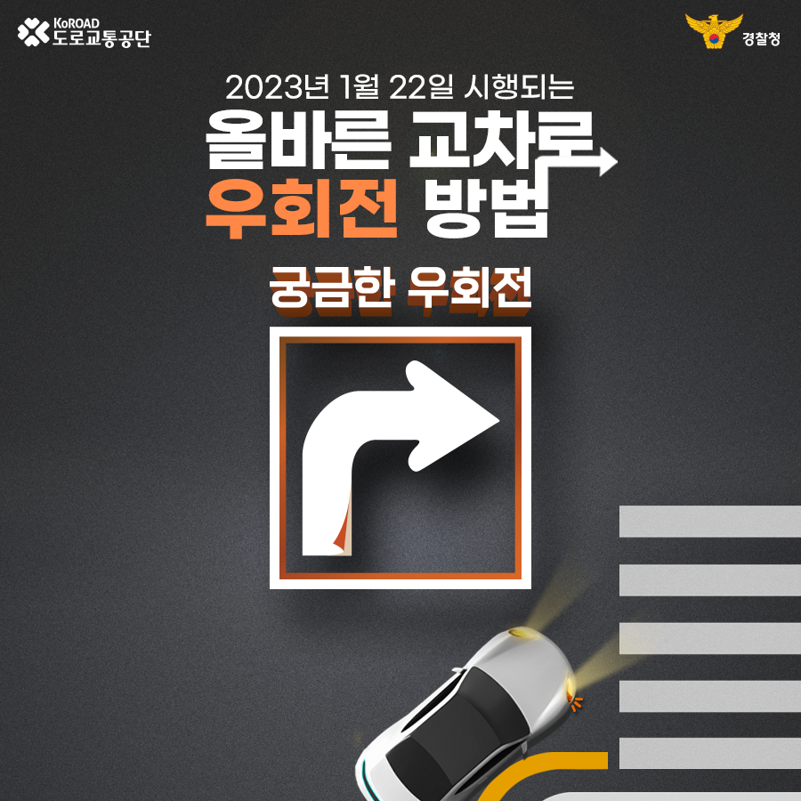 헷갈리는 '우회전 방법', 딱 세 가지만 기억하세요