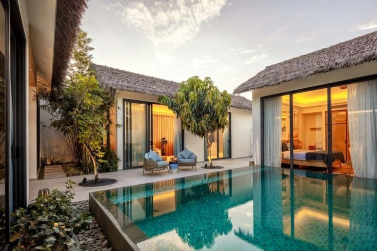 Fu Quoc 가족 수영장 빌라 권장 세일링 클럽 리조트 개인 럭셔리