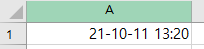 날짜와 시간 값이 입력 된 셀 데이터에서 날짜와 시간 분리하기 (엑셀) 1 ywAAAAAAQABAAACAUwAOw==