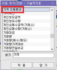 키움증권 영웅문)차트에 ‘240일선’ 설정하기 ( •̀ω•́ )σ 4 ywAAAAAAQABAAACAUwAOw==