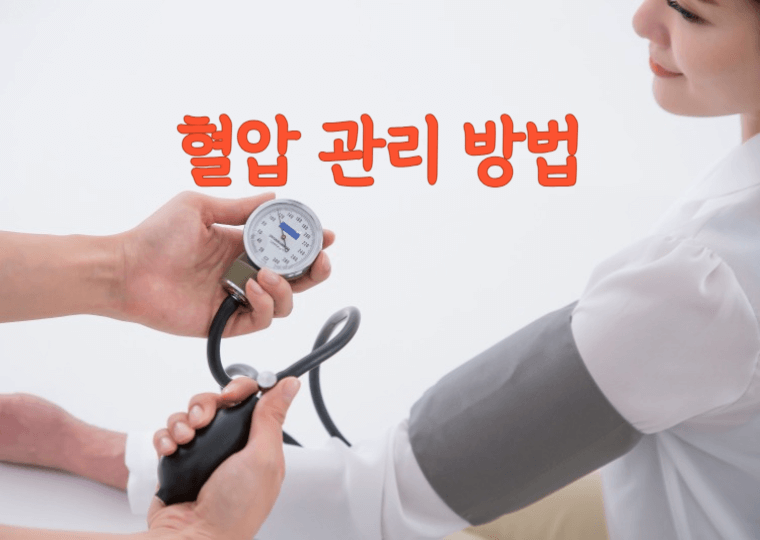 혈압을 낮추는 방법 1 혈압관리방법